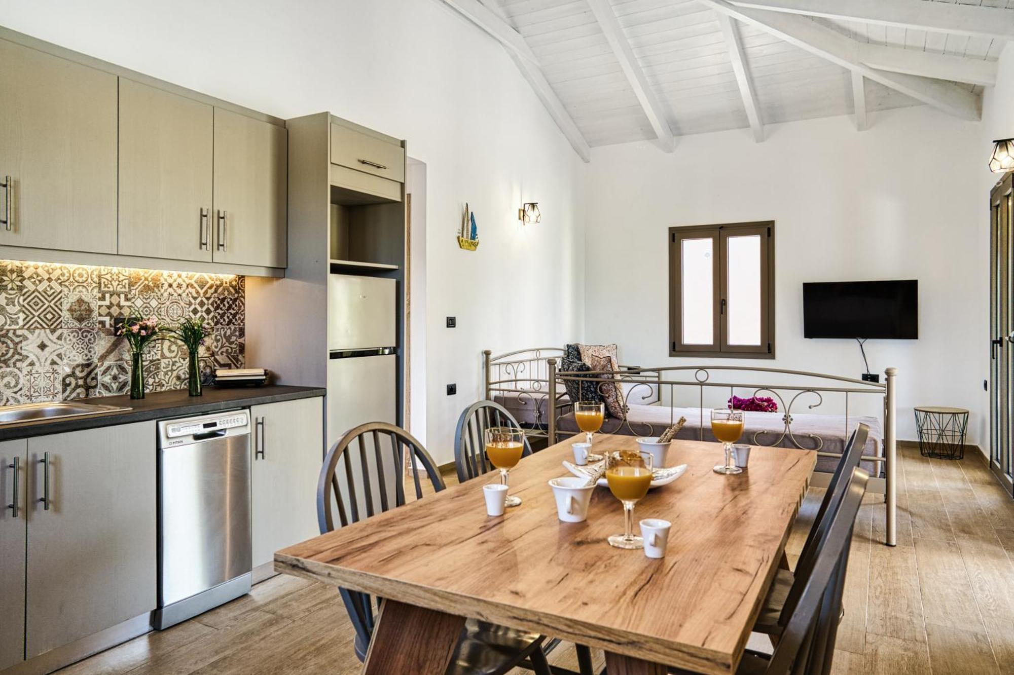 Astarte Villas - Astra Private Villas With Pool วาซิลิคอส ภายนอก รูปภาพ