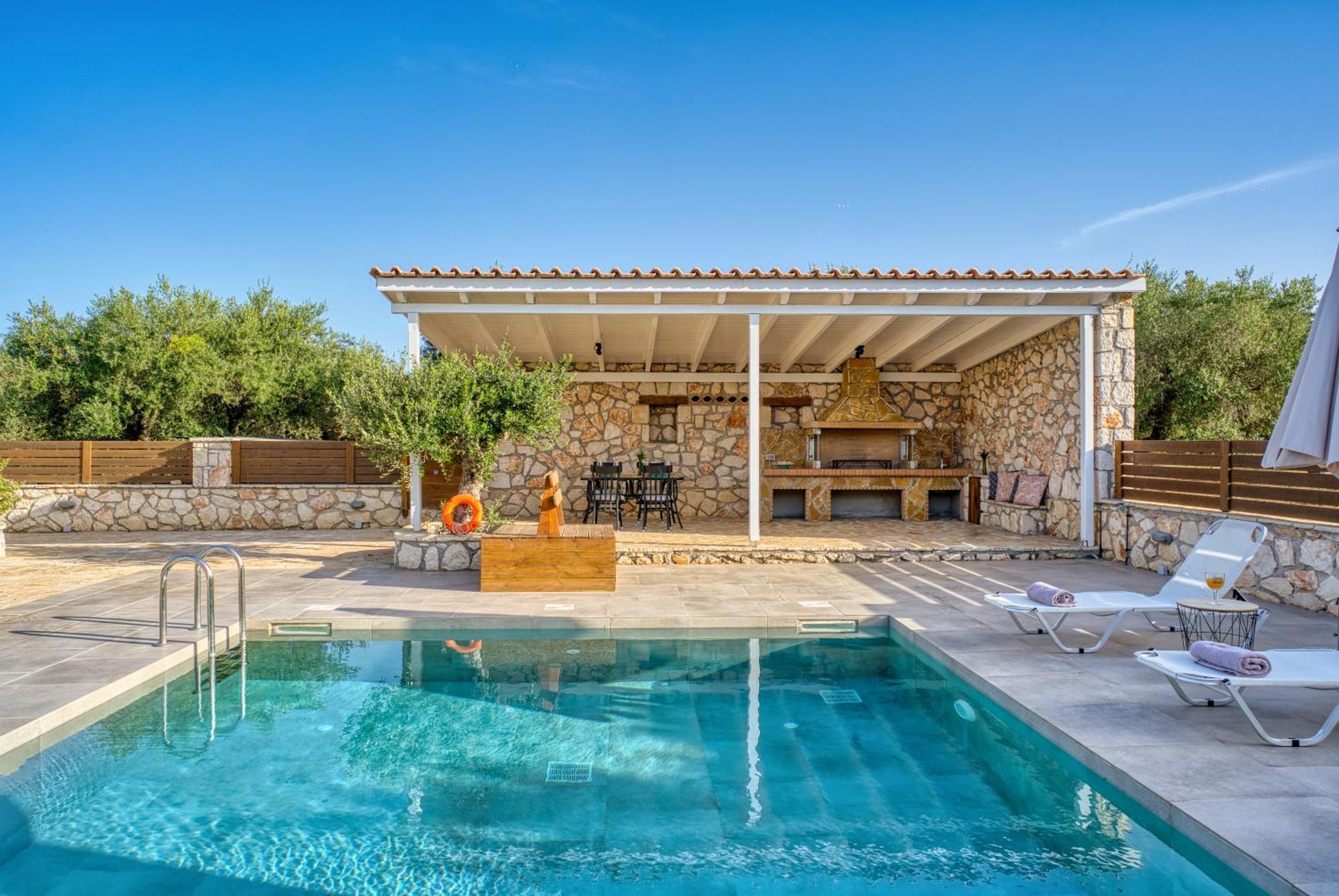 Astarte Villas - Astra Private Villas With Pool วาซิลิคอส ภายนอก รูปภาพ