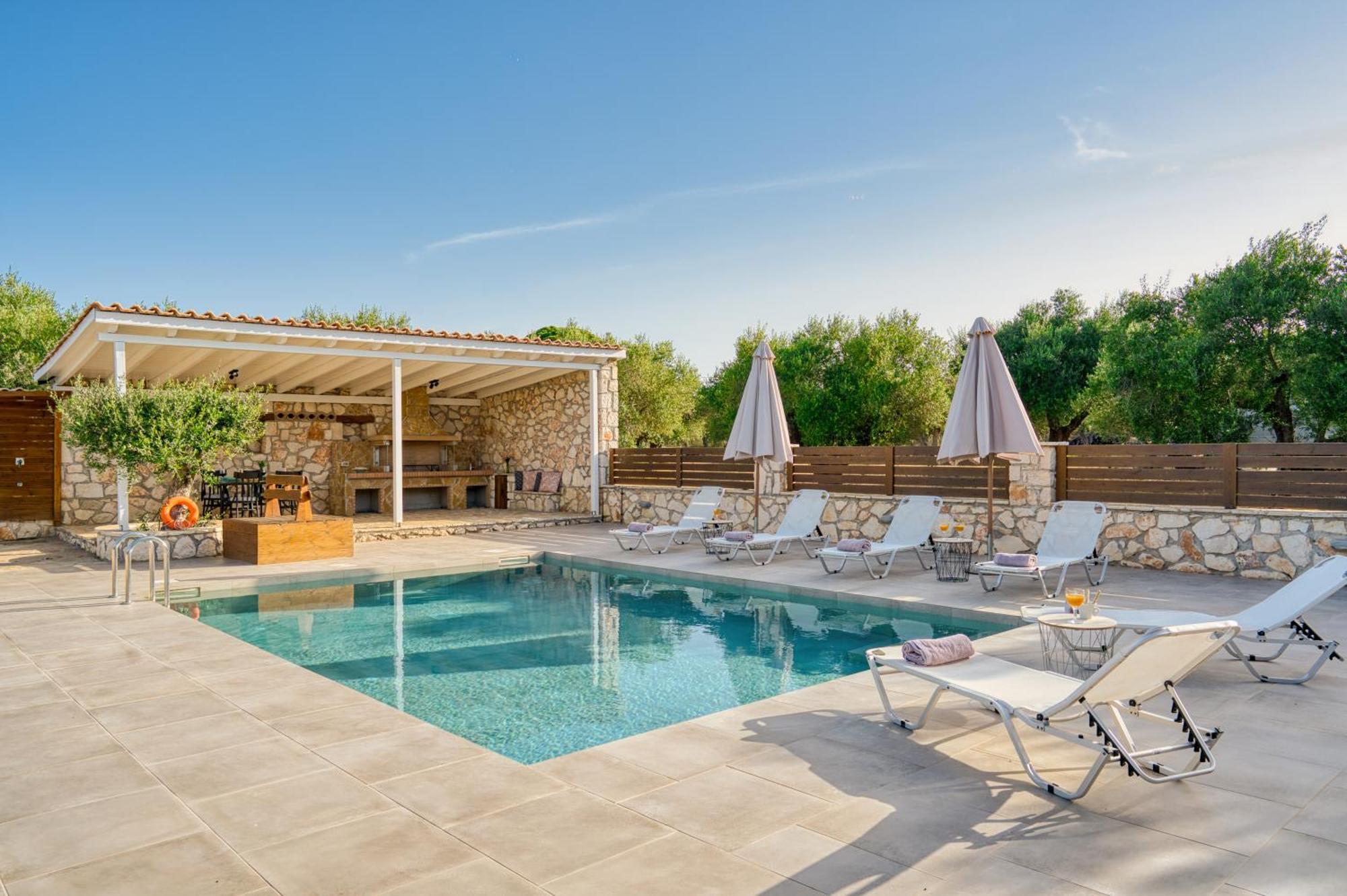 Astarte Villas - Astra Private Villas With Pool วาซิลิคอส ภายนอก รูปภาพ