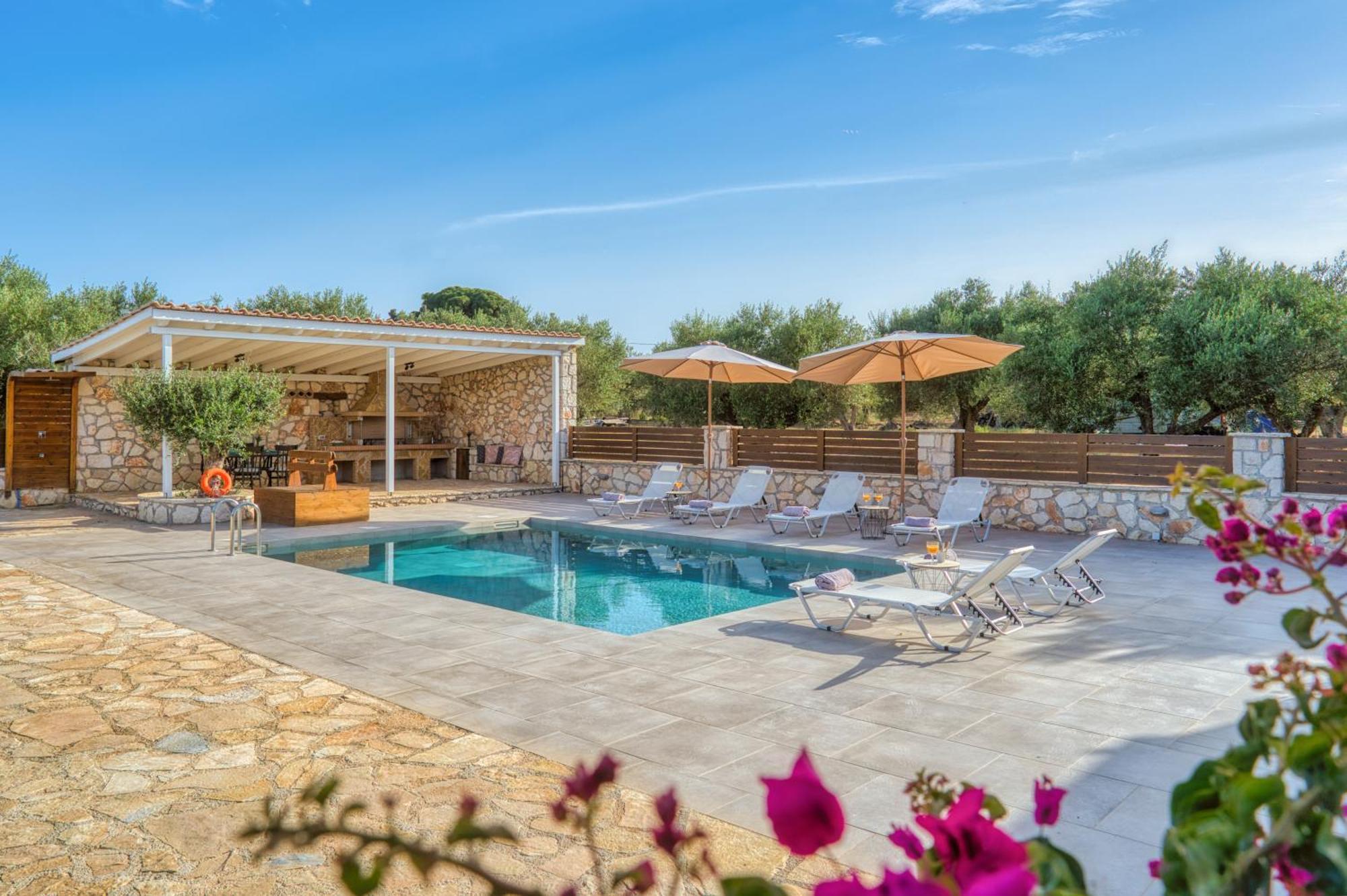 Astarte Villas - Astra Private Villas With Pool วาซิลิคอส ภายนอก รูปภาพ