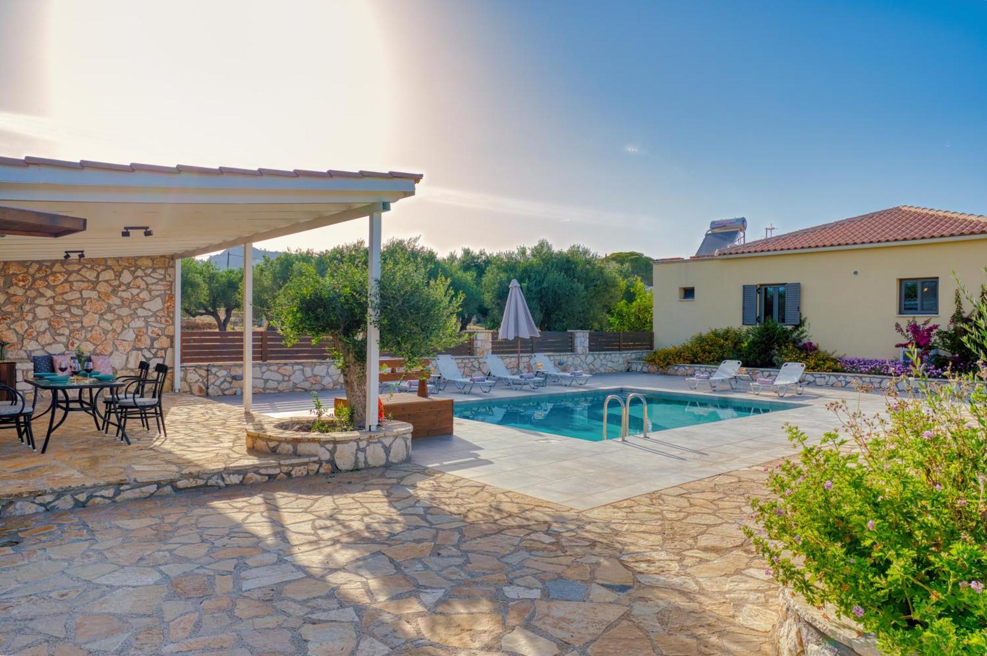 Astarte Villas - Astra Private Villas With Pool วาซิลิคอส ภายนอก รูปภาพ