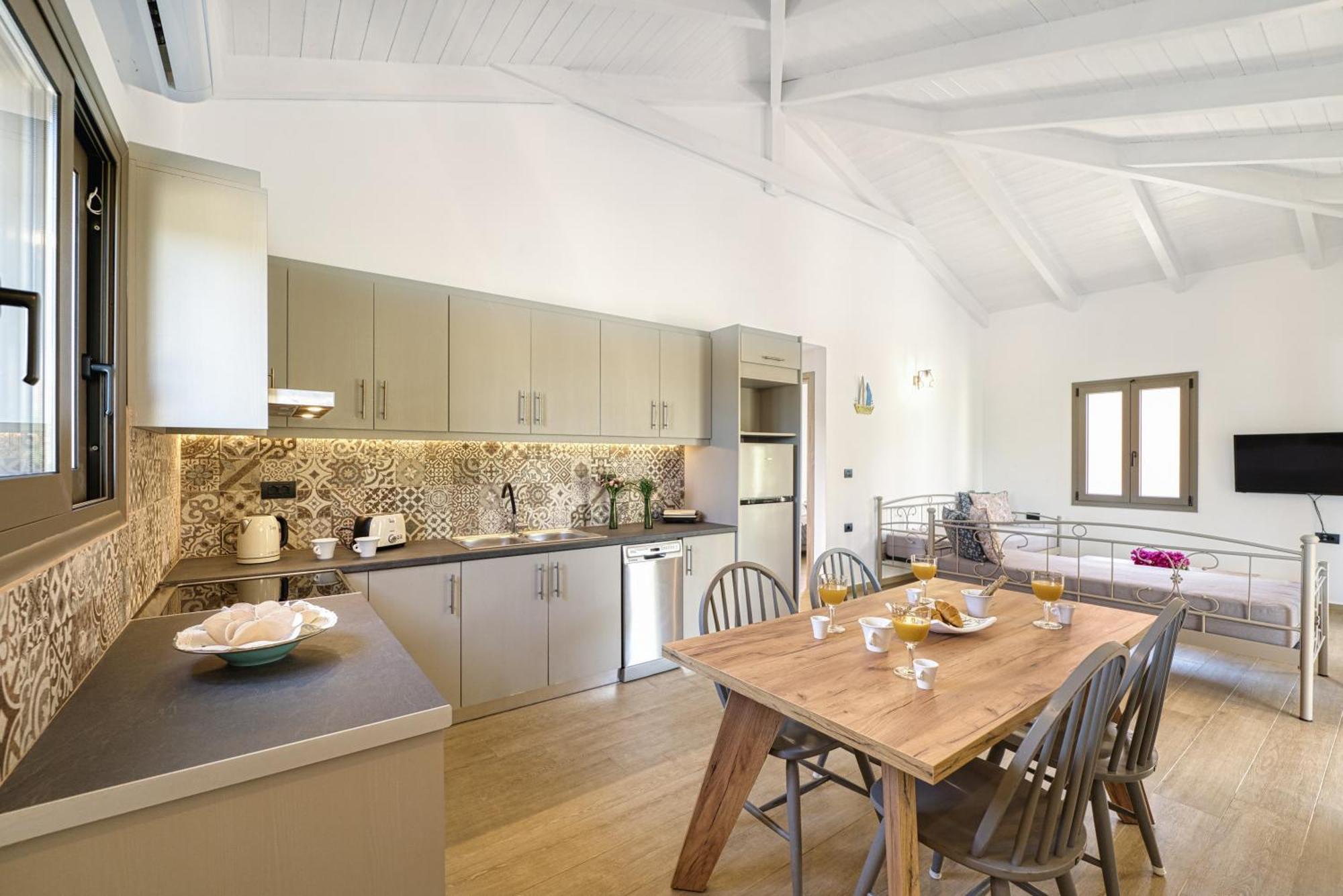 Astarte Villas - Astra Private Villas With Pool วาซิลิคอส ภายนอก รูปภาพ